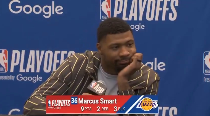 泰特赛后挑衅湖人全队 约架克莱伯 斯玛特：搞笑