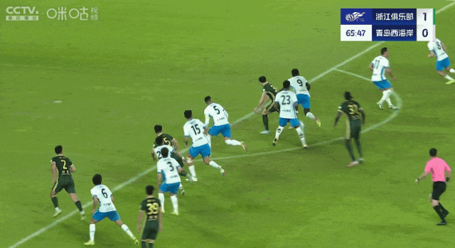 王钰栋30米重炮+弗兰克点射 浙江2-1终结四轮不胜